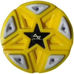 Alkali Revel Roller Hockey Pucks -The Hockey Depot Alkali Yellow Puck 1