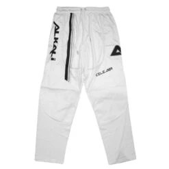 Alkali Cele Air Senior Roller Hockey Pants -The Hockey Depot Alkali Cele Air Pants White Front 1