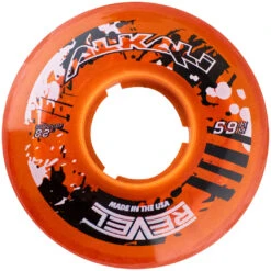 Alkali Revel Outdoor Inline Hockey Wheels -The Hockey Depot Revel59MMWhite