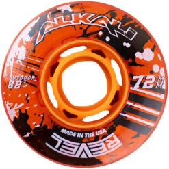 Alkali Revel Outdoor Inline Hockey Wheels -The Hockey Depot Revel72MMWhite