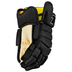 TOUR HockeyVolt Pro Hockey Gloves -The Hockey Depot TR GV 2023 Volt Gloves v2 5327B Black Grey Yel VA4